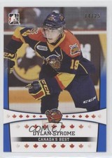 2014-15 Leaf ITG CHL Top Prospects Canada's Best Blue 14/25 Dylan Strome #13 2d8