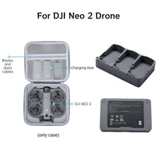 2-way Battery Charging Hub Fast Charger /Carrying Case For DJI Neo 2 Drone