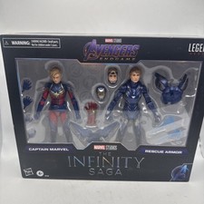 MARVEL LEGENDS INFINITY SAGA CAPTAIN MARVEL RESCUE ARMOR 2-PACK NEW