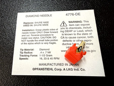 PFAN 4776-DE SHURE N92 N94 N99 PREMIUM JAPAN ELLIPTICAL Stylus Plus a FREEBIE!!!