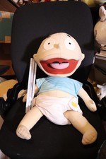 Mattel 1997 Rugrats Nickelodeon Tommy Pickles Plush Toy Viacom Jumbo Cut Tags