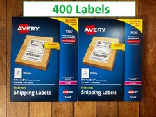 Lot Avery 5126 TrueBlock Shipping 200 Sheets ...