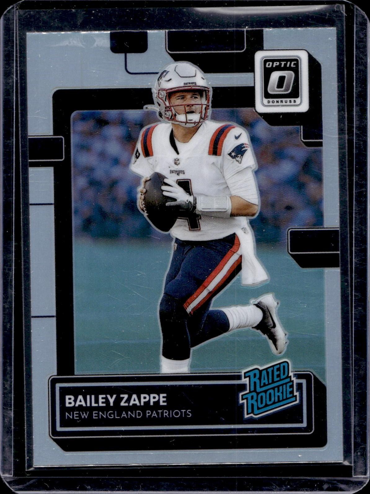 2022 Donruss Optic #229 Bailey Zappe Holo
