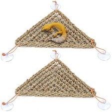 Bearded Dragon Hammock, Bearded Dragon Accessories, Natural Seagrass Reptile ...