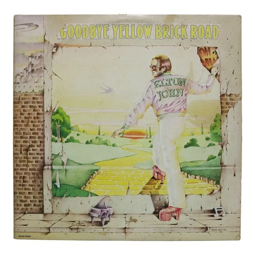 Elton John Goodbye Yellow Brick Road 2LP MCA2 10003 VG