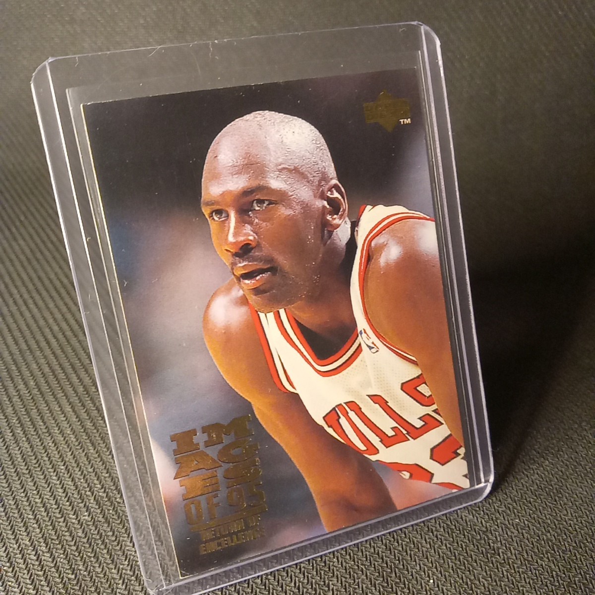 1995-96 Upper Deck - Images Michael Jordan #335 - CLEAN CARD!