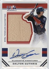 2017 Panini USA Baseball Stars & Stripes Bat 33/99 Dalton Guthrie #8 Auto 0i76