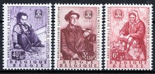 Belgium, 1960, COB 1128/30: €72, World Refugee Year, MNH