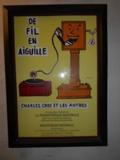 AFFICHE ORIGINALE ENTOILEE CREATION DE RAYMOND SAVIGNAC