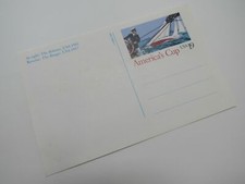 USPS Scott UX163 19c Americas Cup Mint Never Hinged/MNH Postal Card