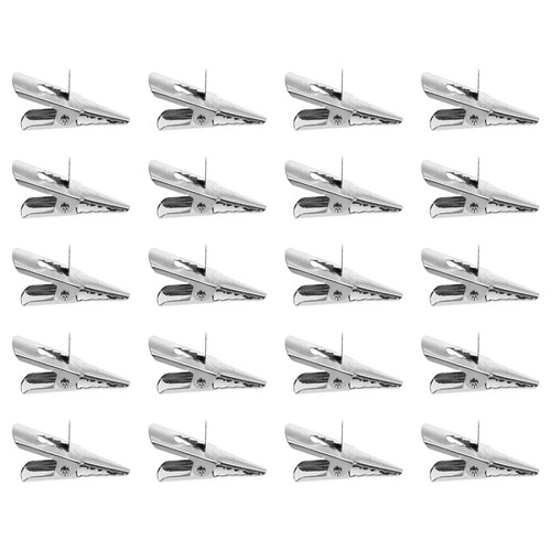 50PCS Clip in Metallo Alligatore Clip Set per Decorative Natale Clip Molla Clam