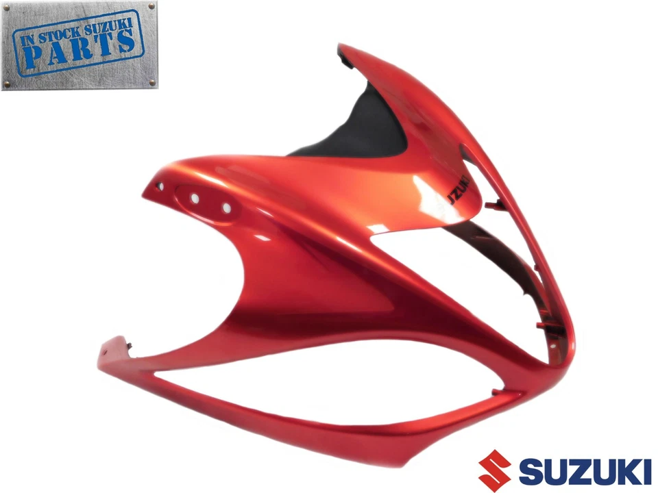Nuevo carenado nariz superior naranja OEM SUZUKI HAYABUSA GSX1300R 2008 94401-15H01-YME Foto 3 de 4
