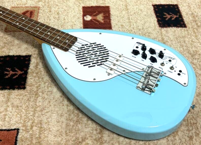 Vox Apache-1b Teardrop Electric Travel Bass 3ts Speaker Builtin  