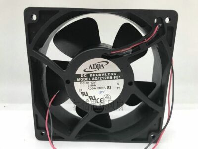 ADDA AQ1212HB-F51 DC12V 0.50A 12038 IP55 Dustproof and waterproof cooling fan #F