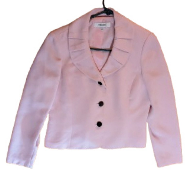 JONES STUDIO SEPARATES ROSE/PINK 3 BUTTON DRESS JACKET /Sz 8/Vietnam