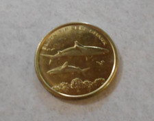 SEA LIFE San Antonio collectors token TX USA coin Black Tip Reef Shark medallion