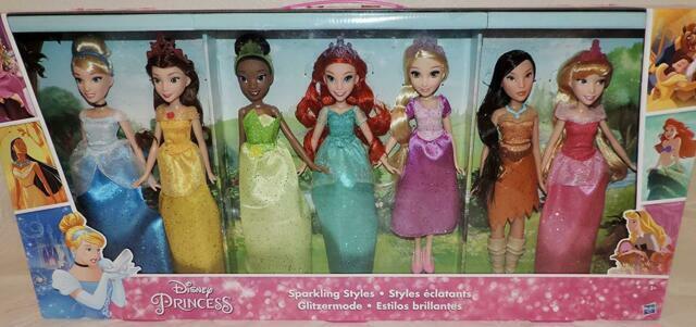 Disney Princess Sparkling Styles 