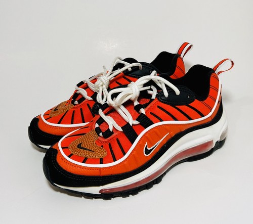 Nike Air Max 98 Habanero Red White BV4872-601 GS Size 5.5 Women's 7 NEW |  eBay