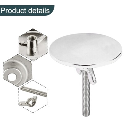 2 Inch Stainless Steel Kitchen Sink Hole Cover - 2 Pack Faucet Hole Plug For Countertops (White Finish) - View #12