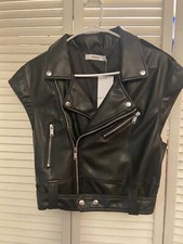 Women  s Black Vest