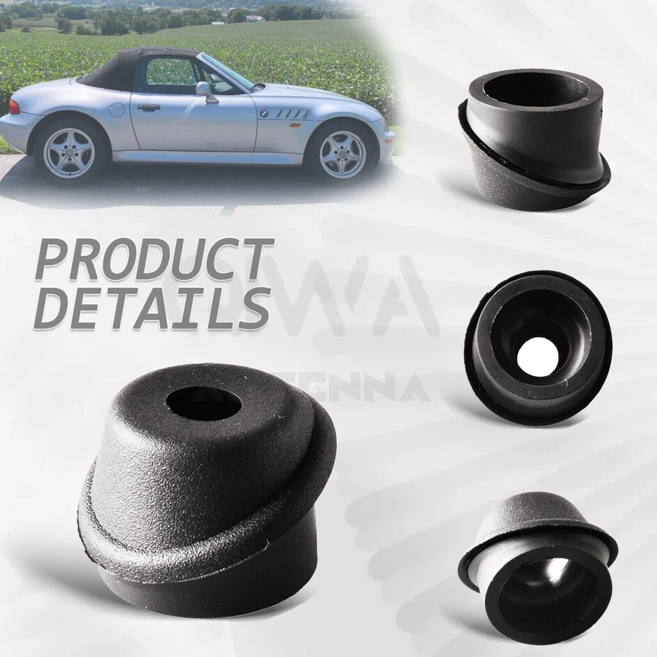 Sello de ojal de antena aérea de goma para BMW Z3 Roadster 1996-1999 Foto 3 de 4