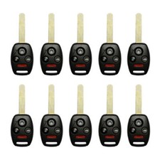 New Replacement For Honda Accord Remote Head Key Fob 4b Oucg8d-380h-a 10 Pack