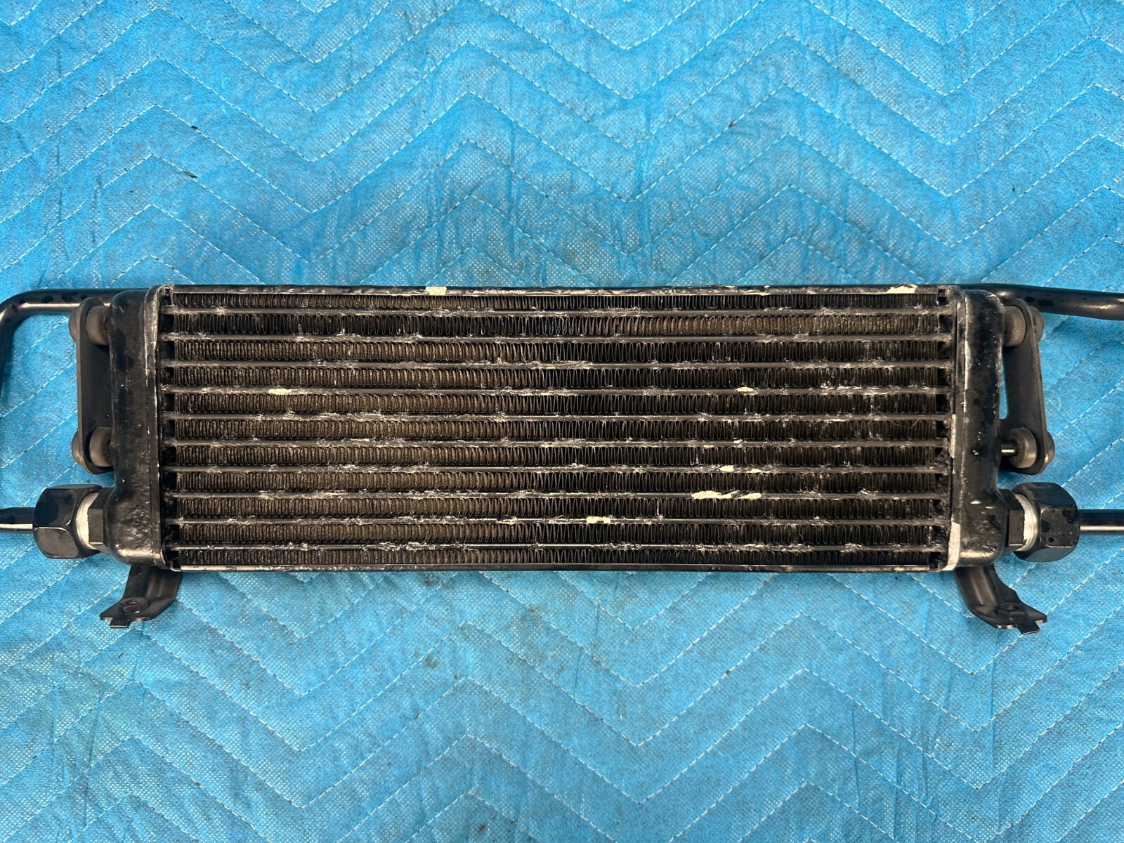 Bentley Cont Flying Spur Transmission Oil Cooler Radiator w/Pipes 2006-2012 OEM
