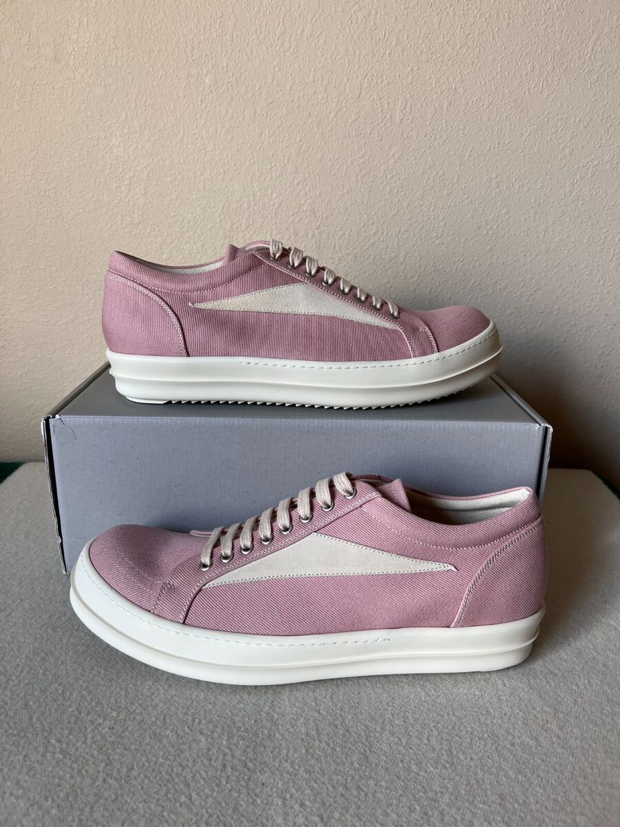 Rick Owens DRKSHDW Vintage Sneaks - Size 46 - Pink - Brand Rick Owens DRKSHDW Vintage Sneaks - Size 46 - Pink - Brand