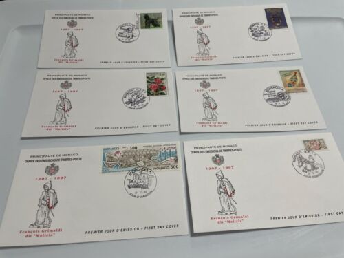 First Day Covers envelope lot 30 FDC from Monaco 1990s Monacoa MON30L - Picture 2 of 7