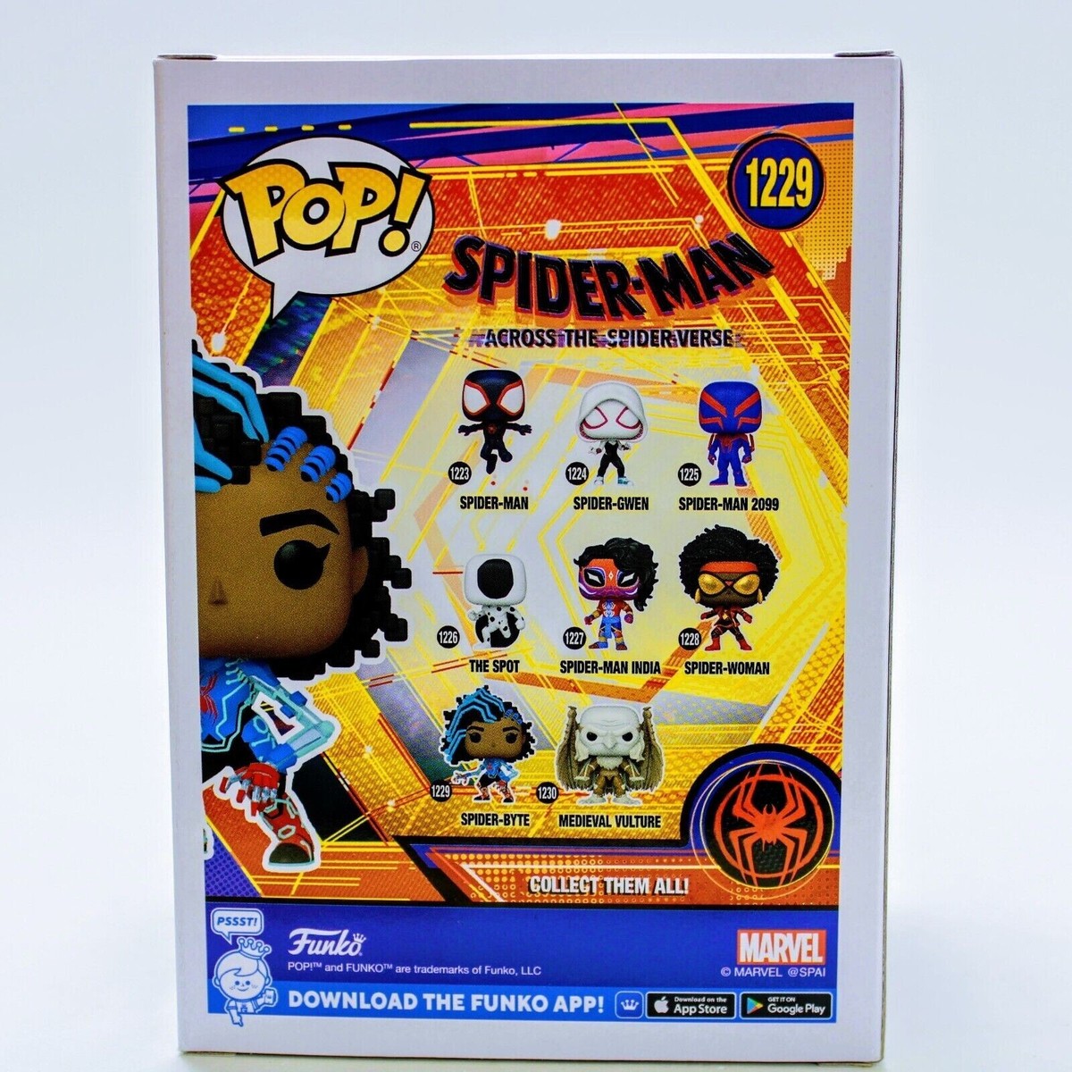 Funko Pop Spiderman Across the Spiderverse Spider-Byte