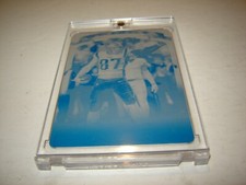 2019  PANINI PRESTIGE HONOR ROLL  ROB GRONKOWSKI CYAN PRINTING PLATE #1/1