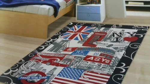 Tappeti rettangoli in ciniglia per la casa