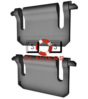 Pieds de remplacement pour clavier Glorious GMMK Tenkeyless White Ice Edition