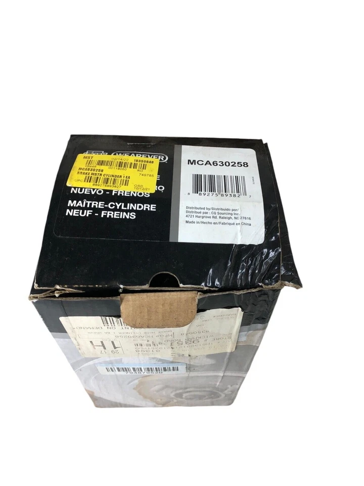 Lote de 6 cilindros maestros de freno Wearever MCA630258 para Ford Windstar 99-03 Foto 3 de 4