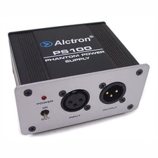 Alctron PS-100 48V Mic Microphone Phantom Power Supply