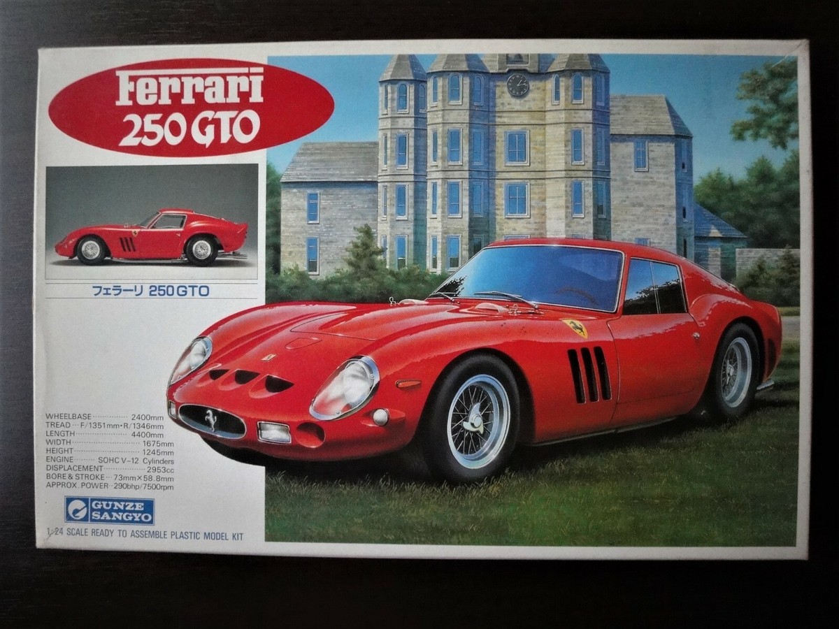 Maquette Gunze Sangyo 1/24 Ferrari 250 GTO Competition - G-227