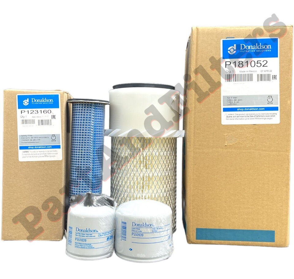 Filter Service Kit for Bobcat 753, 753G, 763, 763G W/Kubota V2203 Eng ...