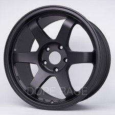 1 Pc Rota Wheels Grid 17x9 42mm 5x114.3 73 Hub Satin Black