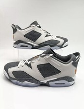 Paris Saint-Germain x Air Jordan 6 Retro Low Iron Grey for Sale