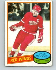 1980-81 O-Pee-Chee #245 Dale McCourt  Detroit Red Wings V39564