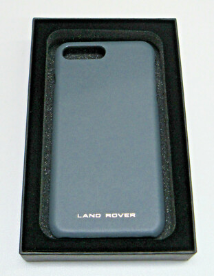 iPhone 7 Plus Handyhülle Leder Schutzhülle Land Rover Grau Case 51LDPH853GYA