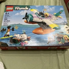 LEGO Friends Sea Rescue Plane 41752 with  203 Pieces-Brand New