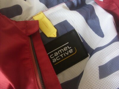 Camel Active jacket waterproof lined hooded *size GB48/S*  219.95rrp MEASURED
