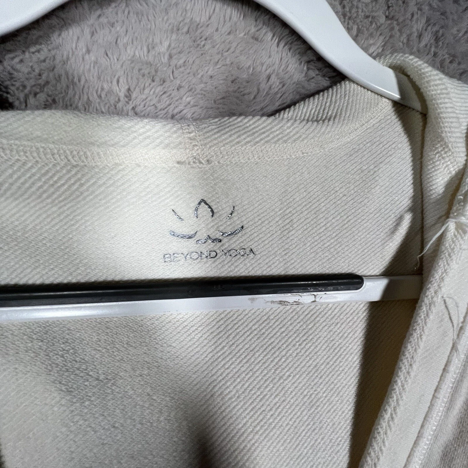 beyond-yoga mikina s kapucí strečová dlouhý rukáv sweater