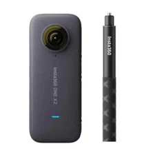 Insta360 ONE X2 360 Degree Waterproof Action Camera + Invisible Selfie Stick
