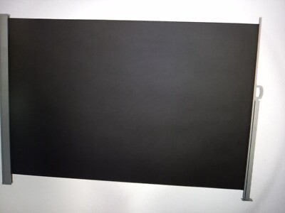 Songmics Seitenmarkise, anthrazit, ausziehbar, 180x300