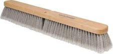 PRO SOURCE 24" Wide Push Broom Head, 3" Flagged Poly Bristles, Handle not Incl