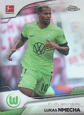 2022-23 Topps Chrome Bundesliga VFL Wolfsburg Lukas Nmecha