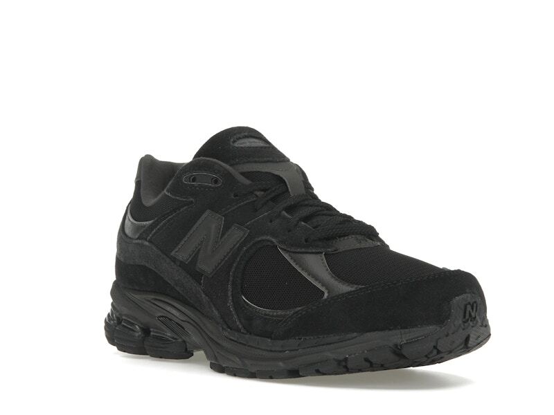 New Balance U2002RBL Triple Black 24.5㎝ New Balance 2002R Triple Black Suede Men's - U2002RBL - US