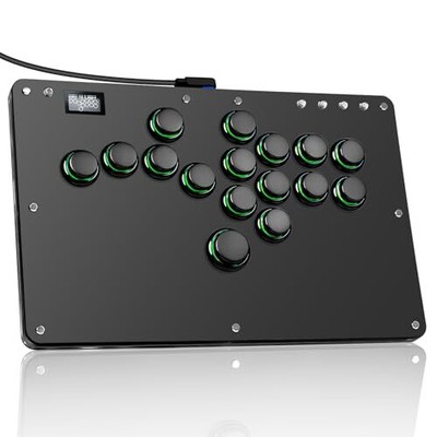 Haute42 Akecon Leverless Controller R16 Black Ultra-Thin For PC Switch PS4 PS3